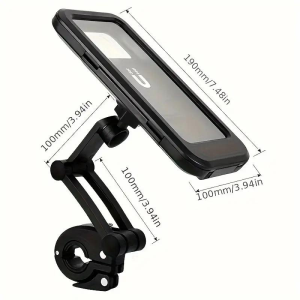 Supporto impermeabile rotante a 360° per telefono cellulare -