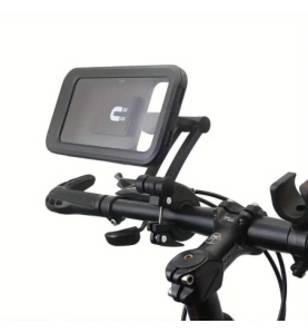 Soporte impermeable 360° giratorio para teléfono móvil - ABS - Universal - Manillar - Smartphone - Pantalla táctil