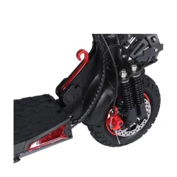 WHENSPEED Thunderbolt 800W Scooter eléctrico - 48V, 16Ah, Velocidad 25 km/h, Alcance 45 km - color, Negro