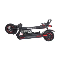 Scooter Eléctrica WHENSPEED Thunderbolt 800W - 48V, 16Ah, Velocidade 25 km/h, Autonomia 45 km - Cor,Preto