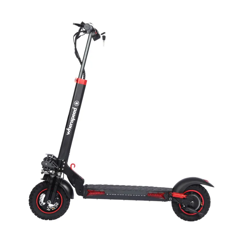 Scooter Eléctrica WHENSPEED Thunderbolt 800W - 48V, 16Ah, Velocidade 25 km/h, Autonomia 45 km - Cor,Preto