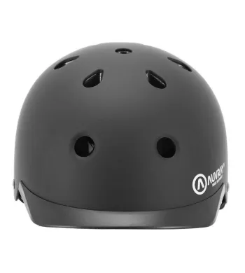 Rollerhelm - Erwachsenenfahrrad Mattschwarz Größe L (58-61) mit integrierter Beleuchtung Whenspeed - 1