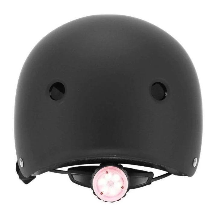 Casque Trottinette - Vélo Adulte Noir Mat Taille L (58-61) avec