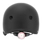 Casco Monopattino - Bicicletta Adulto Nero Opaco Taglia L (58-61) con Illuminazione Integrata