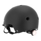 Casco de Patinete - Bicicleta Adulto Negro Mate Talla L (58-61) con Iluminación Integrada