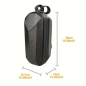 Whenspeed - 4L Carbon Black Tas - Waterdicht, Compact, Verstelbare Schouderriem