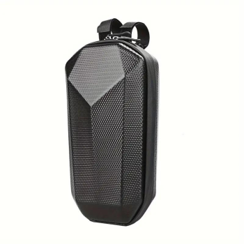 WHENSPEED - Bolsa de Carbono Negra 4L - Impermeable, Compacta, Correa de Hombro Ajustable