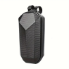 Whenspeed- Schwarze Carbon Tasche 4L - Wasserdicht, Kompakt