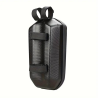 Whenspeed- Schwarze Carbon Tasche 4L - Wasserdicht, Kompakt