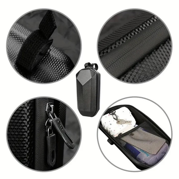 Whenspeed- Black Carbon 4L Bag - Waterproof, Compact