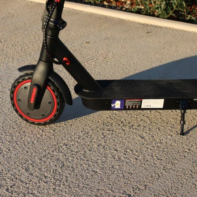 Trottinette Électrique WHENSPEED Pulsar 350W - 25 km/h, Autonomie 30 km, Pliable, Frein à Disque, Éclairage LED - Noir 