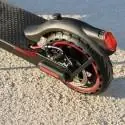 WHENSPEED Pulsar 350W Scooter eléctrico - 25 km/h, Alcance 30 km, Plegable, Freno de disco, Iluminación LED - Negro