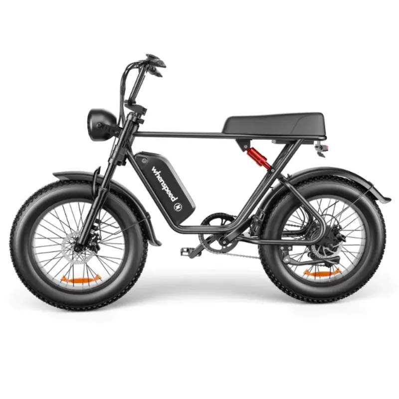 Vélo Électrique Whenspeed Nemo 48V 17.5 Ah vitesse 25km/h - Autonomie 70km