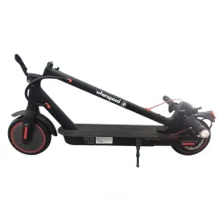 Scooter Eléctrica WHENSPEED Pulsar 350W - 25 km/h, Autonomia 30 km, Dobrável, Travão de Disco, Iluminação LED - Preto