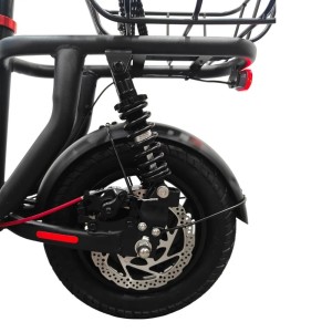Bicicletta elettrica E-Flow con motore da 500W