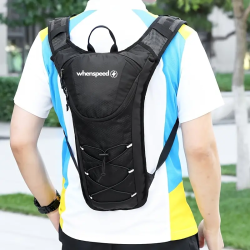 Mochila desportiva impermeável, leve e respirável - Ideal para ciclismo, corrida e caminhadas Whenspeed - 1