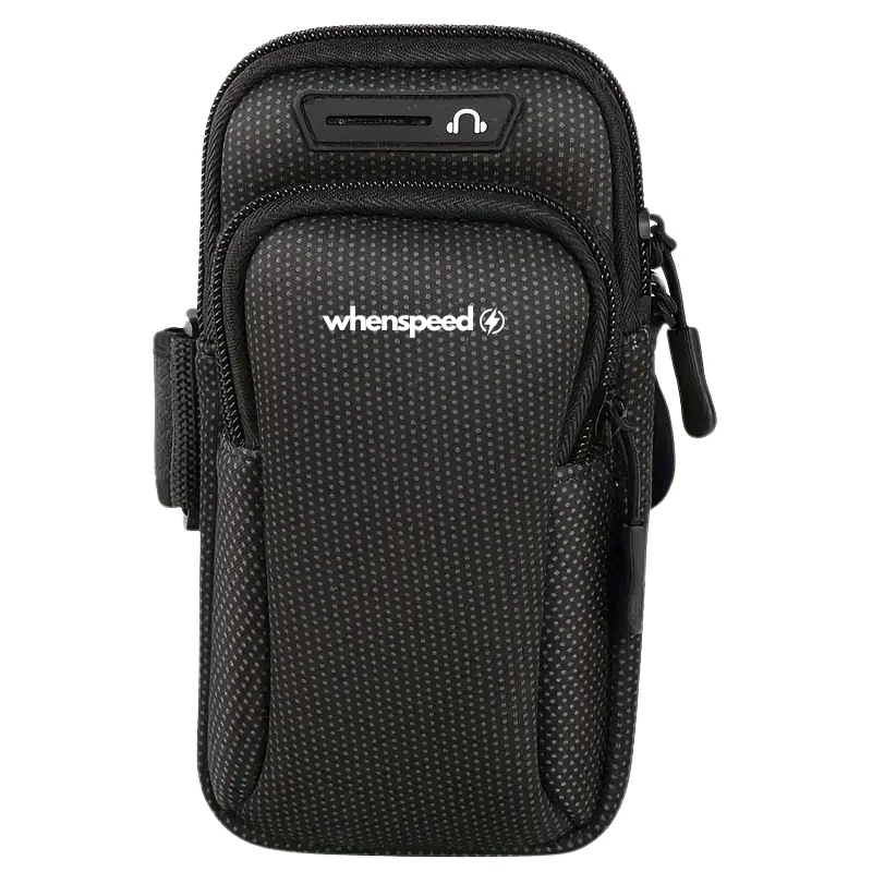 Bolsa de braço para telemóvel - Bolsa desportiva universal e ajustável (18x10 cm) - 1 Bolsa de braço para telemóvel - Bolsa desportiva universal e ajustável (18x10 cm) - 1