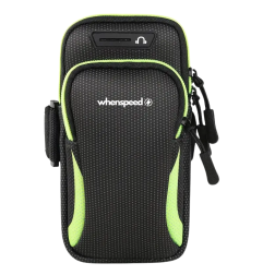 Bolsa de brazo para teléfono móvil - Funda deportiva universal y ajustable (18x10 cm)