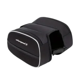Sac de Vélo de Montagne Universel - Sac de Cadre Moyen et de Selle Double Face pour Vélo de Route (19x12x6 cm) Whenspeed - 1