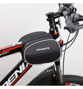 Universele mountainbiketas - Medium frame en dubbelzijdige zadeltas voor racefietsen (19x12x6 cm)