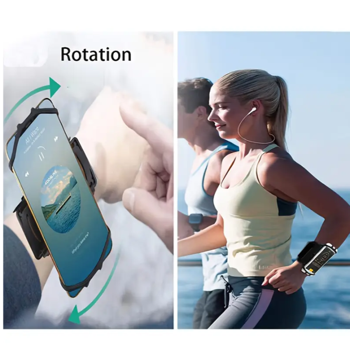 Pulseira desportiva para telemóvel - Conforto e segurança para corrida, ciclismo e fitness