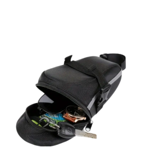 Sac de Selle Vélo - Almacenamiento práctico y seguro para bicicletas de montaña y de carretera