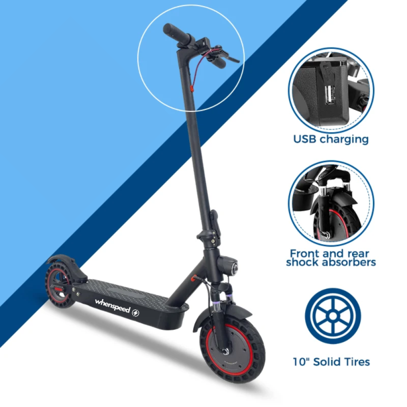 Thunderbolt di Whenspeed - Scooter elettrico con motore da 400 W