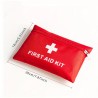 Kit vermelho completo de primeiros socorros para caminhadas + 12 pequenos acessórios gratuitos