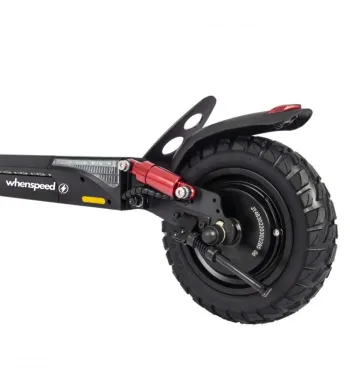 Trottinette électrique EverCharge 600W 48V 12.5 Ah vitesse maximale de 25 km/h autonomie de 45km couleur noir Whenspeed - 5