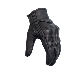 Lederen motorhandschoenen Whenspeed - Voelbare vingers, antislip en optimaal comfort