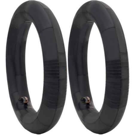 Pack of 2 8.1/2x2 scooter inner tubes, 45 mm angled valve, compatible with all models