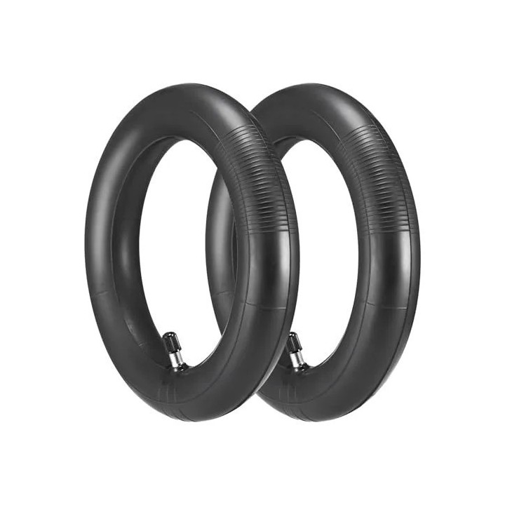 Embalagem de 2 tubos interiores de scooter com válvula direita padrão 10 X 2,50 para todos os modelos de scooter