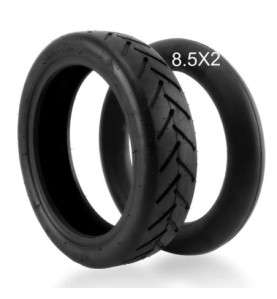 neumáticos Scooter 8.5 Pulgadas 50-75-6.1, 8 1/2 x2 Tubo Interno Compatible para Todos los Scooters, Neumáticos Hinchables Scoot