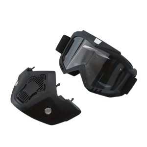 Masque Intégral Transparent Moto - Anti-buée, Anti-UV - Protection Clairière et Respirante Whenspeed - 1