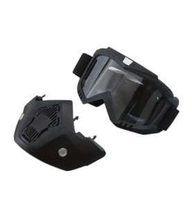 Transparent Motorcycle Mask - Anti-fog & Breathable for 2 Wheels