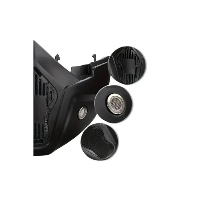 Masque Intégral Transparent Moto - Anti-buée, Anti-UV - Protection Clairière et Respirante Whenspeed - 3