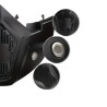 Masque Intégral Transparent Moto - Anti-buée, Anti-UV - Protection Clairière et Respirante Whenspeed - 3