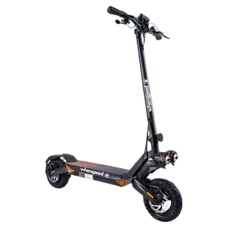 Scooter Eléctrica WHENSPEED Infinity 800W - 48V, 20Ah, Autonomia 60 km, Velocidade máxima 25 km/h - Cor,Preto