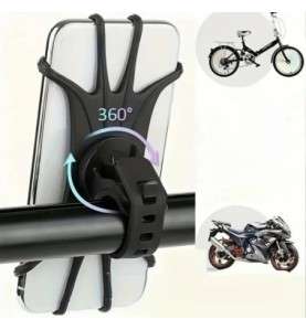 Support Vélo Téléphone Universel - Pivot 360° - Étui Étanche