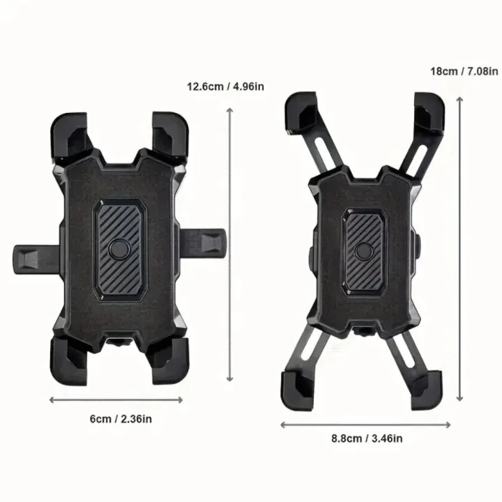 Support Téléphone 360° Vélo Moto - Fixation Sécurisée  - 2