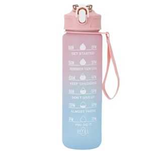 Gourde d'Eau 750ml - Marqueur Temps - Anti-Fuite Whenspeed - 1