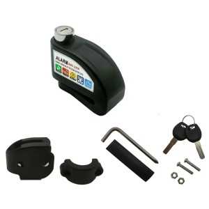 Vorhängeschloss mit 110 dB Alarm - Universell für Scheibenbremsen, Roller, Fahrräder, Motorräder Whenspeed - 1