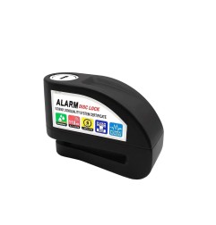 Candado antirrobo con alarma de 110 dB - Universal para discos de freno de scooters, bicicletas y motos