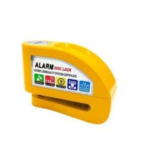 Schijfremslot met alarm voor motorfiets