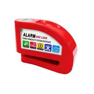 Vorhängeschloss mit 110 dB Alarm - Universell für Scheibenbremsen, Roller, Fahrräder, Motorräder Whenspeed - 1