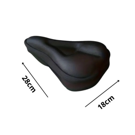 Universal Bicycle Seat Cushion - All Bicycle Comfort - Adjustable Cover