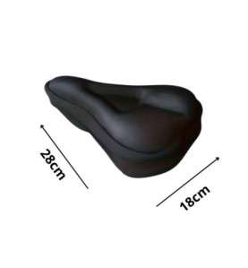Almofada de assento de bicicleta universal - Conforto para todas as bicicletas - Cobertura ajustável