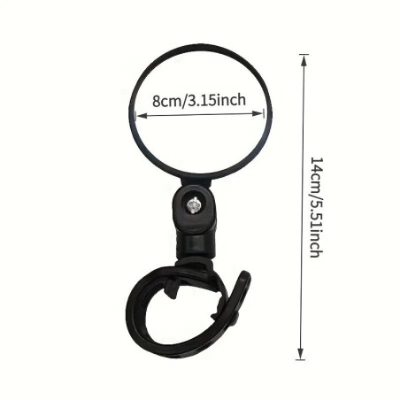 Lot de 2 Rétroviseurs Vélo Trottinette – Whenspeed