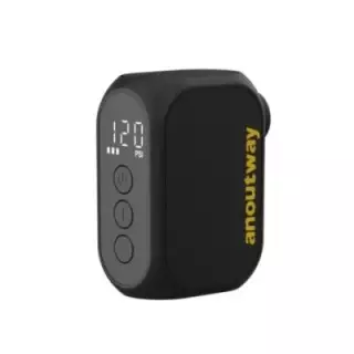 Anoutway AT1 Pro Mini pompe électrique pour vélo gonfleur de pneus sans fil avec écran 25 minutes charge rapide 120PSI Max 450mA